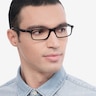 Ray-Ban RB5277 Black AcetateEyeglass Frames for Men from EyeBuyDirect