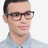 Ray-Ban RB5279 Black AcetateEyeglass Frames for Men from EyeBuyDirect