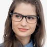 Ray-Ban RB5279 Black & Gray AcetateEyeglass Frames for Women from EyeBuyDirect