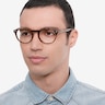 Ray-Ban RB5283 Tortoise AcetateEyeglass Frames for Men from EyeBuyDirect