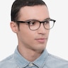 Ray-Ban RB5356 Black AcetateEyeglass Frames for Men from EyeBuyDirect