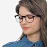 Ray-Ban RB5356 Black AcetateEyeglass Frames for Women from EyeBuyDirect