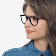 Ray-Ban RB7046 Black PlasticEyeglass Frames for Women from EyeBuyDirect