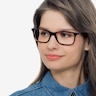 Ray-Ban RB7047 Tortoise Brown PlasticEyeglass Frames for Women from EyeBuyDirect