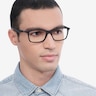 Ray-Ban RB7047 Black PlasticEyeglass Frames for Men from EyeBuyDirect