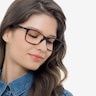 Ray-Ban RB7047 Tortoise Brown PlasticEyeglass Frames for Women from EyeBuyDirect