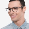 Ray-Ban RB7159 Blue PlasticEyeglass Frames for Men from EyeBuyDirect
