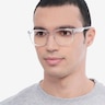 Oakley Trillbe X Clear PlasticEyeglass Frames for Men from EyeBuyDirect