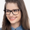 Ray-Ban RB7066 Tortoise Brown PlasticEyeglass Frames for Women from EyeBuyDirect
