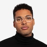 Oakley Pitchman R Clear PlasticEyeglass Frames for Men from EyeBuyDirect