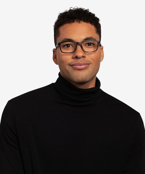 Oakley Metalink Satin Gray Smoke PlasticEyeglass Frames for Men from EyeBuyDirect