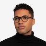 Oakley Wheel House Satin Black PlastiqueMontures de lunettes de vue pour Hommes d'EyeBuyDirect