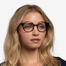 Ray-Ban RB4324V Tortoise PlasticEyeglass Frames for Women from EyeBuyDirect