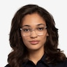 Ray-Ban RB7066 Clear Black PlasticEyeglass Frames for Women from EyeBuyDirect