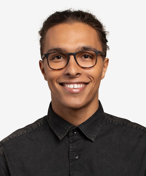 Ray-Ban RB7074 Tortoise PlasticEyeglass Frames for Men from EyeBuyDirect