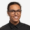 Ray-Ban RB7151 Black AcetateEyeglass Frames for Men from EyeBuyDirect