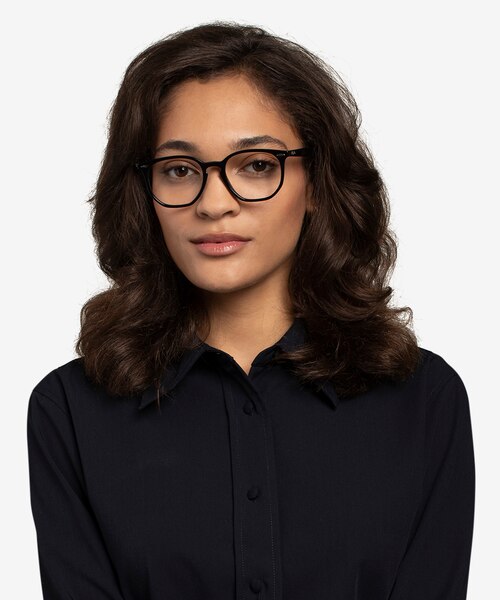 Ray-Ban RB7151 Black AcetateEyeglass Frames for Women from EyeBuyDirect