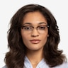 Ray-Ban Clubmaster Square Tortoise & Gold AcetateEyeglass Frames for Women from EyeBuyDirect