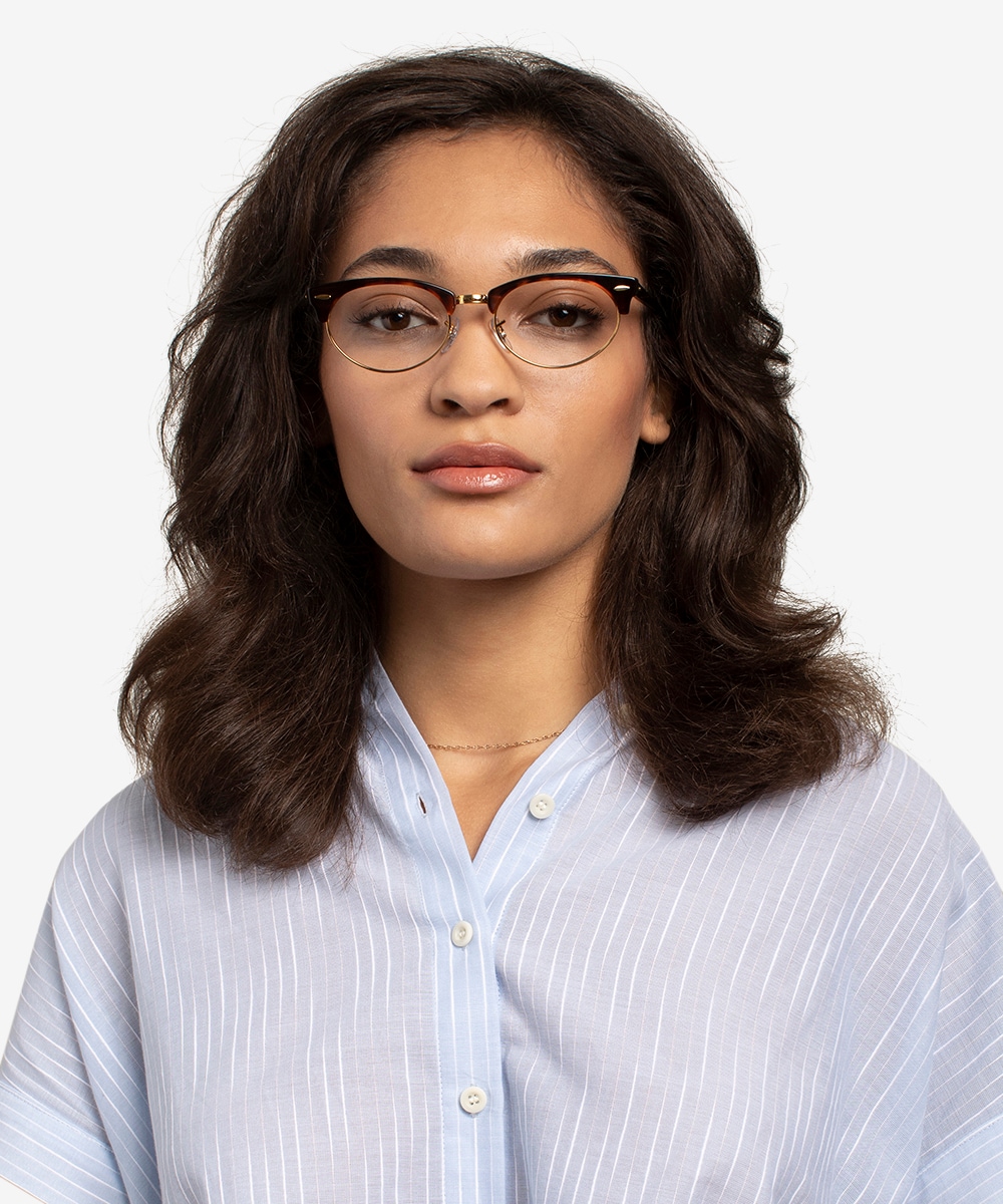 Ray ban store clubmaster round eyeglasses