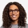 Ray-Ban RB0880 Brown Striped AcetateEyeglass Frames for Men from EyeBuyDirect