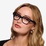 Ray-Ban RB5486 Black AcetateEyeglass Frames for Women from EyeBuyDirect