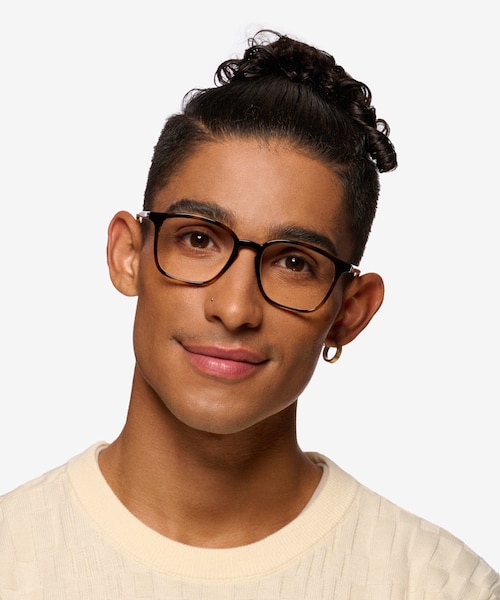 Ray-Ban RB7185 Tortoise PlasticEyeglass Frames for Men from EyeBuyDirect
