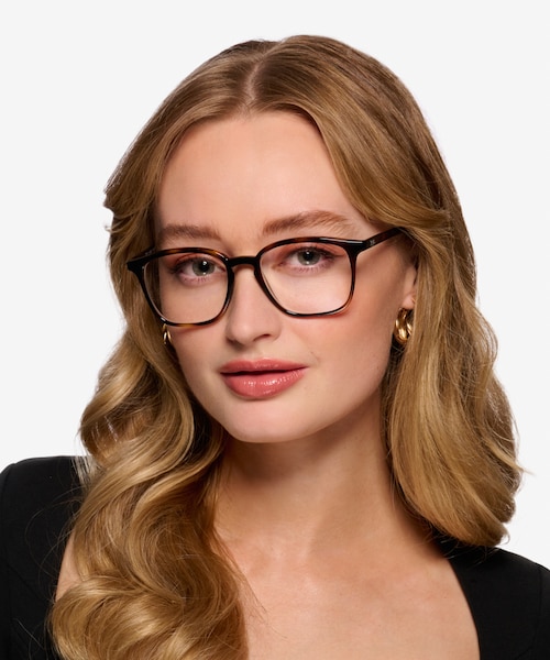Ray-Ban RB7185 Tortoise PlasticEyeglass Frames for Women from EyeBuyDirect
