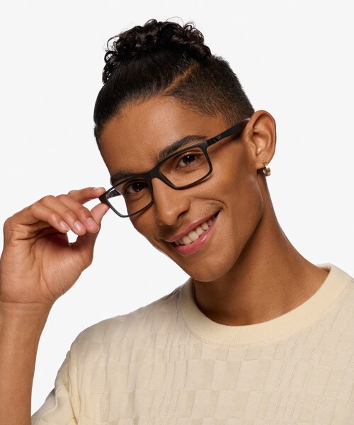 Ray-Ban RB8901 Black PlasticEyeglass Frames for Men from EyeBuyDirect