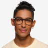Ray-Ban RB5387 Dark Tortoise AcetateEyeglass Frames for Men from EyeBuyDirect