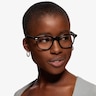 Ray-Ban RB5398 Hawkeye Black AcetateEyeglass Frames for Women from EyeBuyDirect