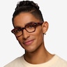 Ray-Ban RB5486 Tortoise Red AcetateEyeglass Frames for Men from EyeBuyDirect