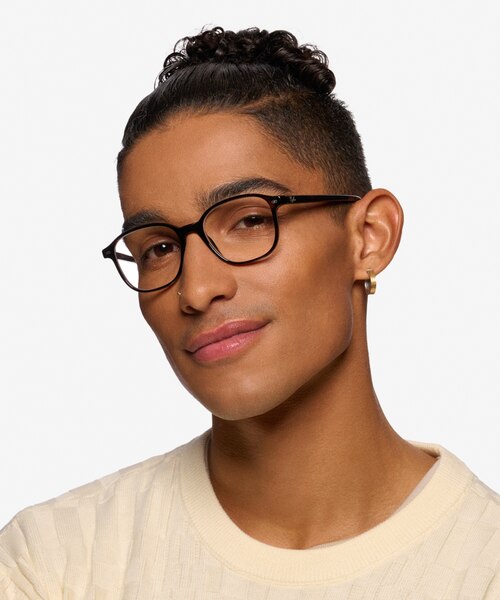 Ray-Ban RB5393 Leonard Tortoise AcetateEyeglass Frames for Men from EyeBuyDirect