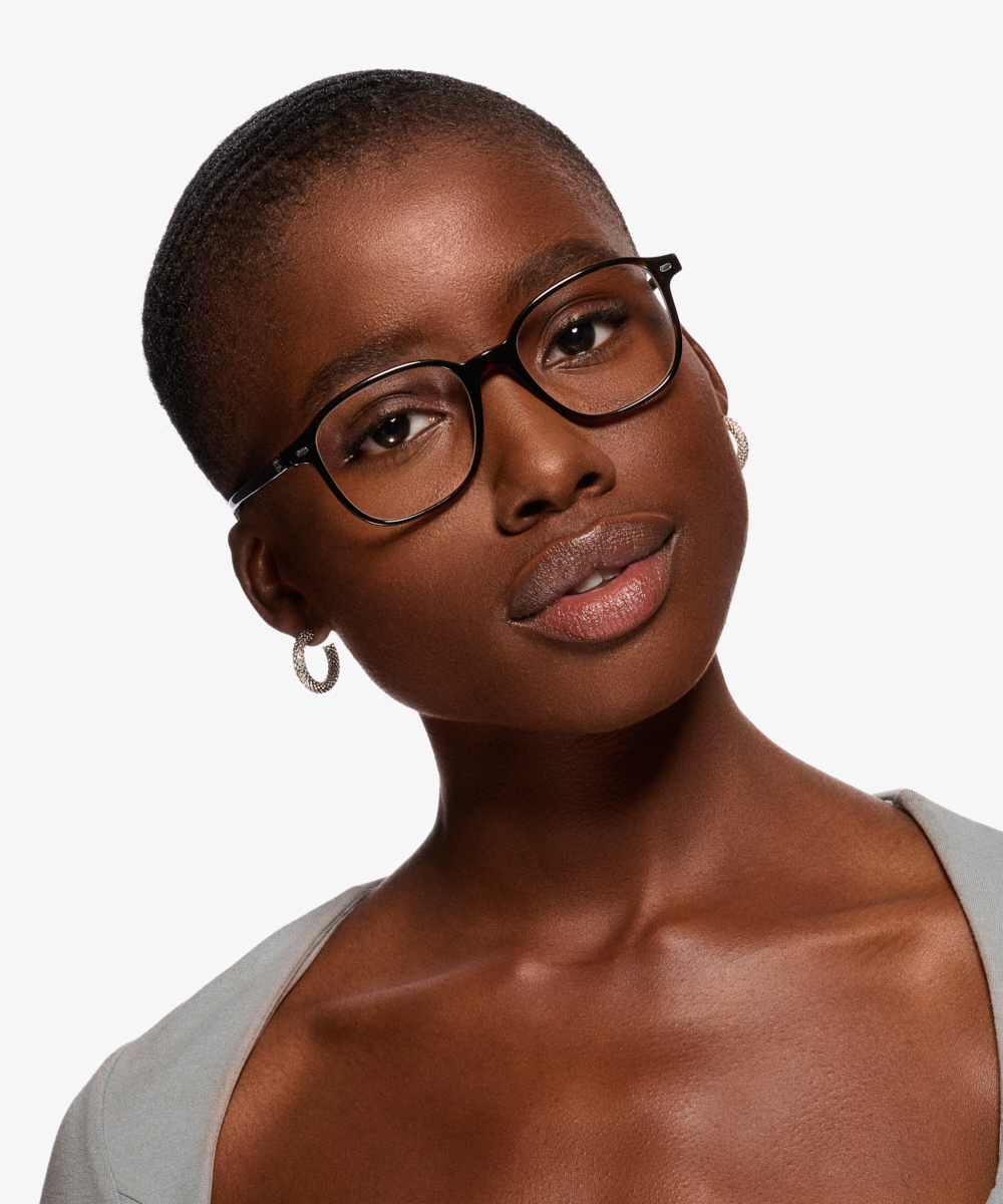 Ray-Ban RB5393 Leonard - Square Tortoise Frame Eyeglasses | Eyebuydirect