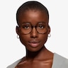 Ray-Ban RB5395 Thalia Striped AcetateEyeglass Frames for Women from EyeBuyDirect