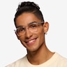Ray-Ban RB7185 Transparent PlasticEyeglass Frames for Men from EyeBuyDirect