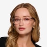 Ray-Ban RB7185 Transparent PlasticEyeglass Frames for Women from EyeBuyDirect