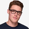 ARNETTE Bobby Shiny Black PlasticEyeglass Frames for Men from EyeBuyDirect