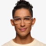 ARNETTE Bobby Shiny Transparent PlasticEyeglass Frames for Men from EyeBuyDirect