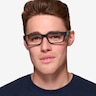 ARNETTE Bazz Matte Black PlasticEyeglass Frames for Men from EyeBuyDirect