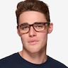 ARNETTE Cocoon Matte Tortoise PlasticEyeglass Frames for Men from EyeBuyDirect