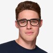 ARNETTE Karibou Matte Black PlasticEyeglass Frames for Men from EyeBuyDirect