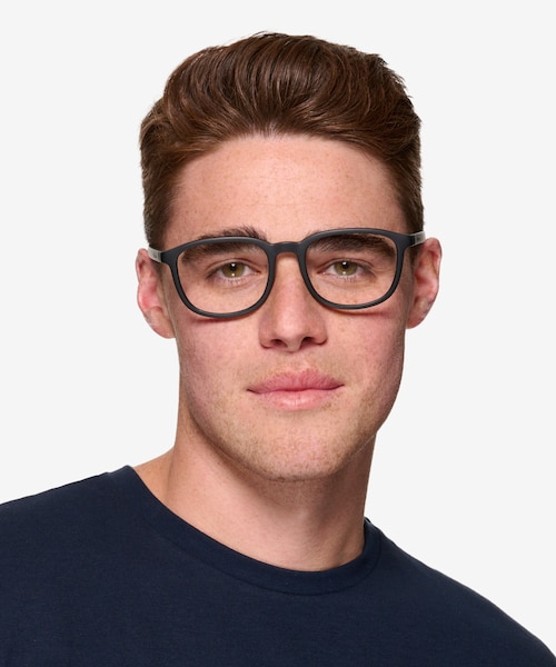 ARNETTE Karibou Matte Black PlasticEyeglass Frames for Men from EyeBuyDirect