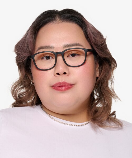 ARNETTE Karibou Matte Black PlasticEyeglass Frames for Women from EyeBuyDirect