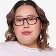 ARNETTE Karibou Matte Black PlasticEyeglass Frames for Women from EyeBuyDirect