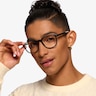 ARNETTE Karibou Polished Black PlasticEyeglass Frames for Men from EyeBuyDirect