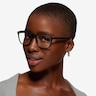 ARNETTE Karibou Polished Black PlasticEyeglass Frames for Women from EyeBuyDirect