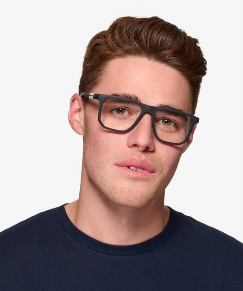 ARNETTE Spike Matte Black PlasticEyeglass Frames for Men from EyeBuyDirect