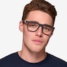 ARNETTE Spike Matte Black PlasticEyeglass Frames for Men from EyeBuyDirect