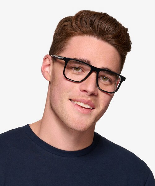ARNETTE Spike Black PlasticEyeglass Frames for Men from EyeBuyDirect