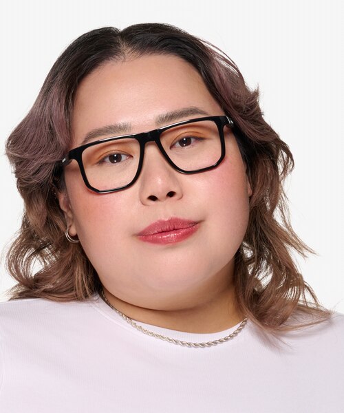 ARNETTE Spike Black PlasticEyeglass Frames for Women from EyeBuyDirect